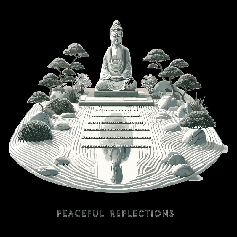 Stille Reflektionen ZenGarten