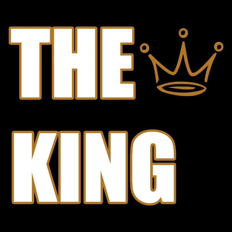 THE KING – Bold Royal Statement Design