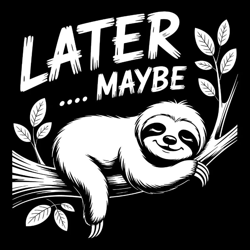 LATER MAYBE Sloth