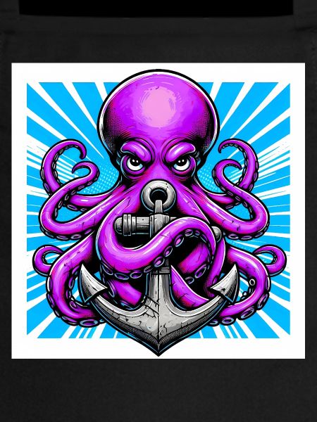 Octopus embraces an Anchor