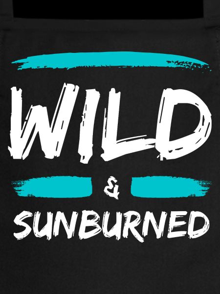 Wild & Sunburned Brush Text