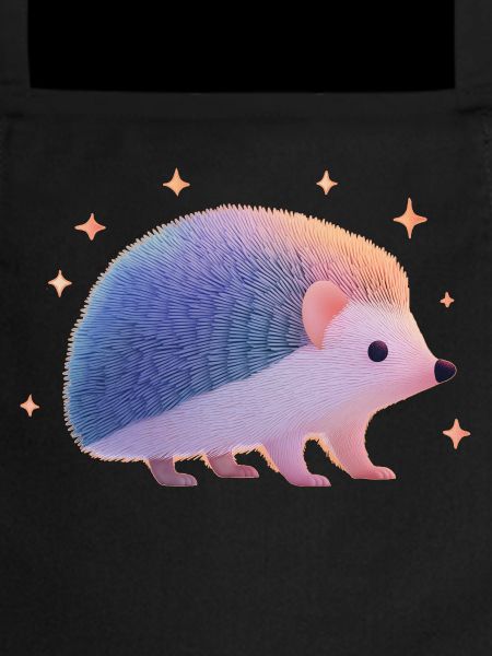 Hérisson avec des étoiles