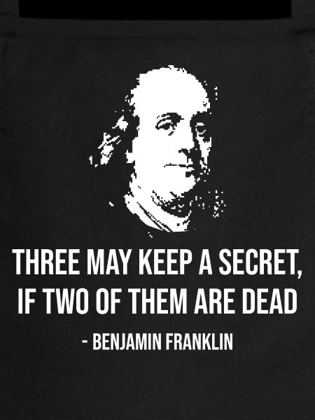Citation secrète de Benjamin Franklin