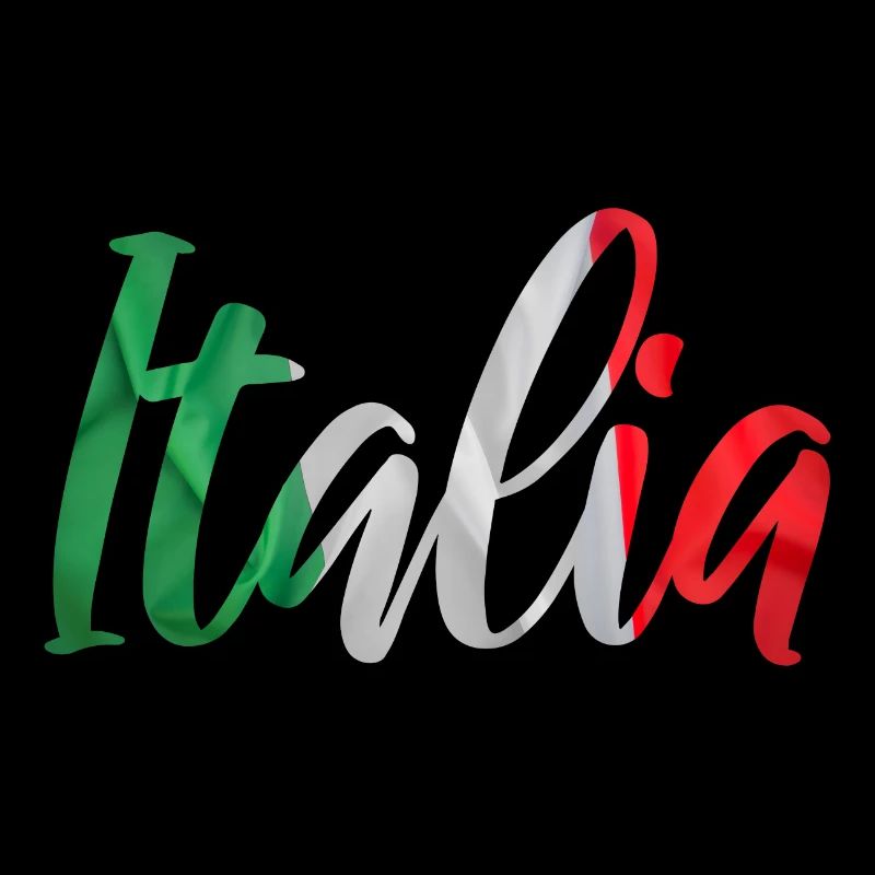 Couleurs du drapeau du ruban d’Italie