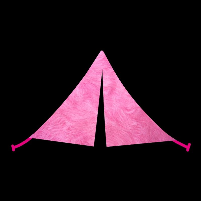 Tente Fell Camping Flausching Camper Extérieur Rose