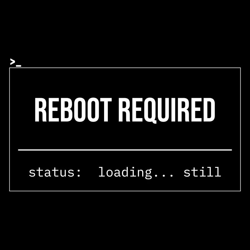 Reboot erforderlich