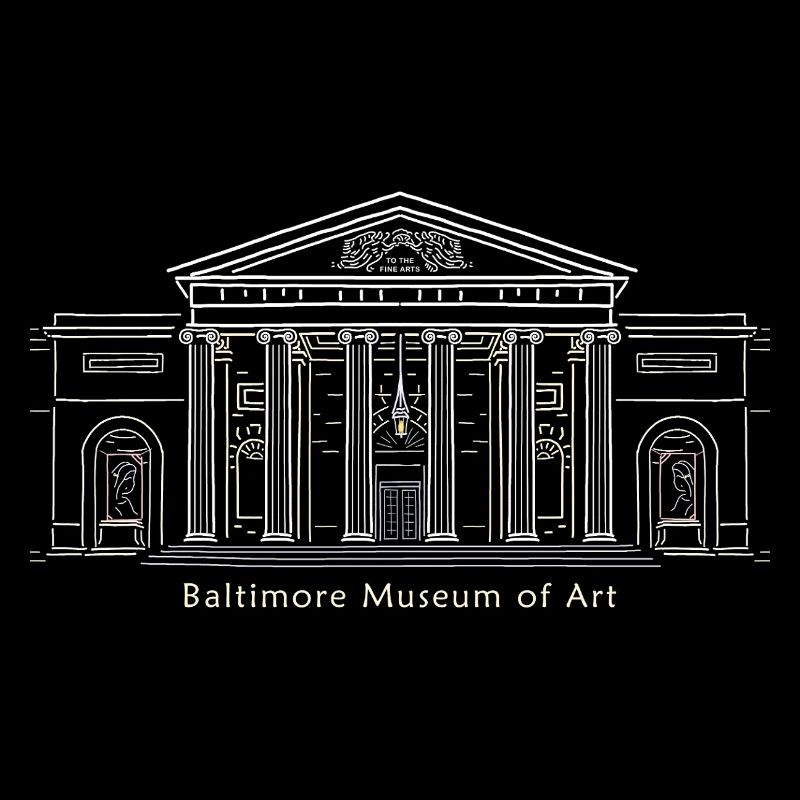 Musée d’art de Baltimore, dessin à la main, États-Unis