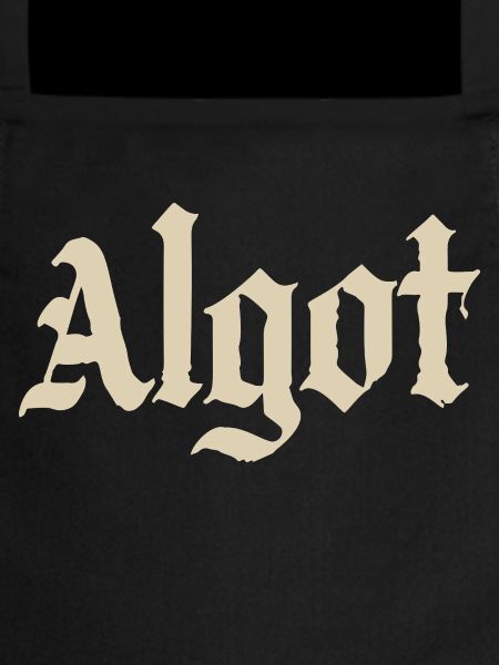 Imprimé du logo Algot Gothic