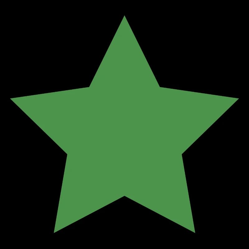 Vert étoile