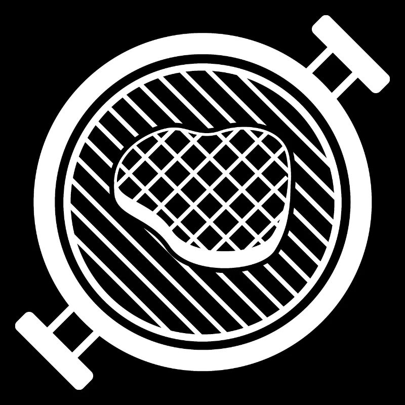 BBQ Grill mit Grillfleisch