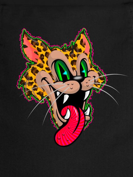 Leopard Comic Psychédélique