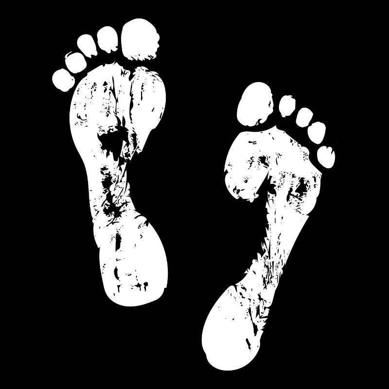 Footprints in the sand