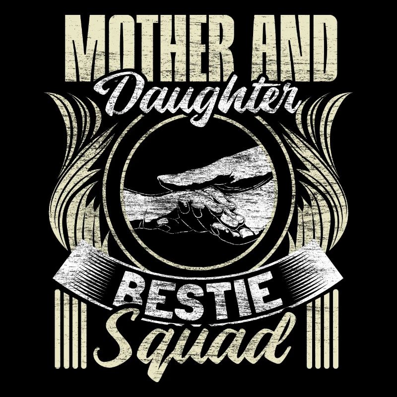 Mutter und Tochter Kindertag Eltern Geschenkidee