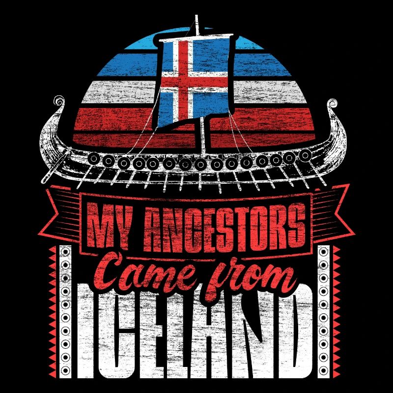 Island Isländer Herkunft Geschenkidee