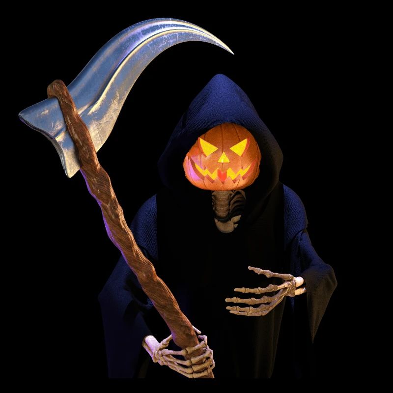 The Grim Reaper for Halloween