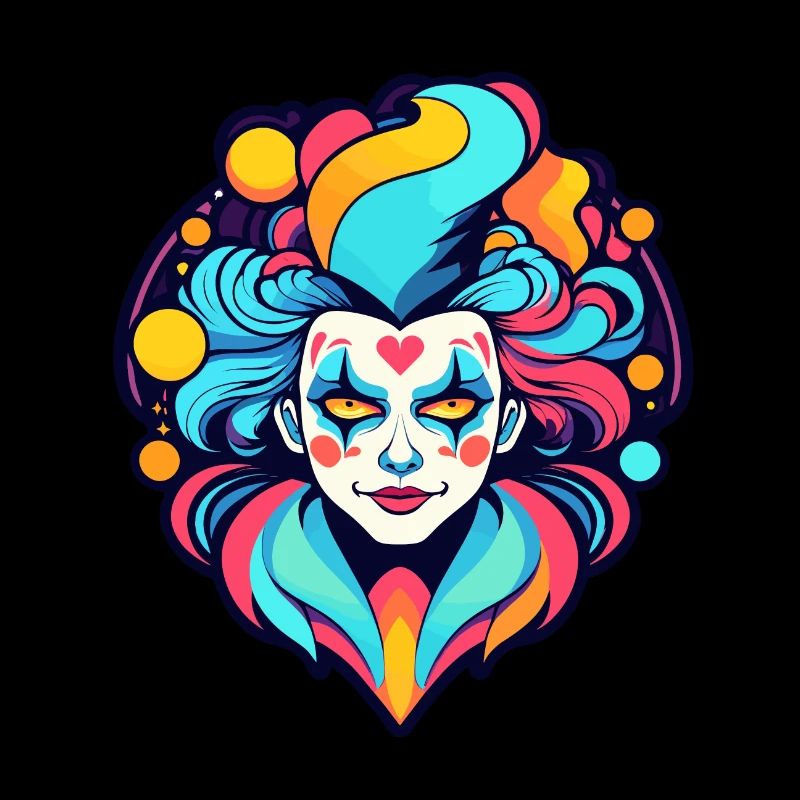 Clown Drawing