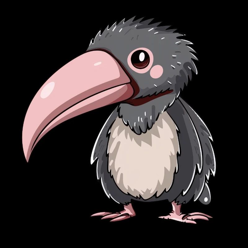 Look toucan de dessin animé mignon