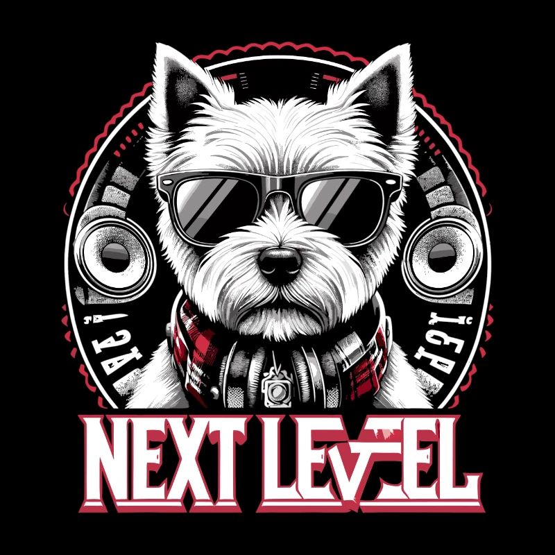 West Highland White Terrier Next Level Hip Hop
