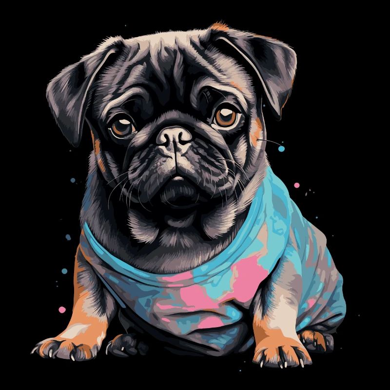 Cute Pug