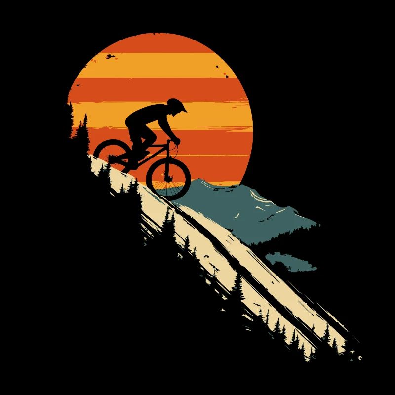 VTT de descente Descente Vintage