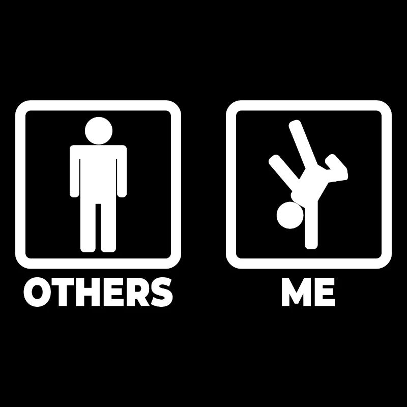 Breakdancer Strichmännchen