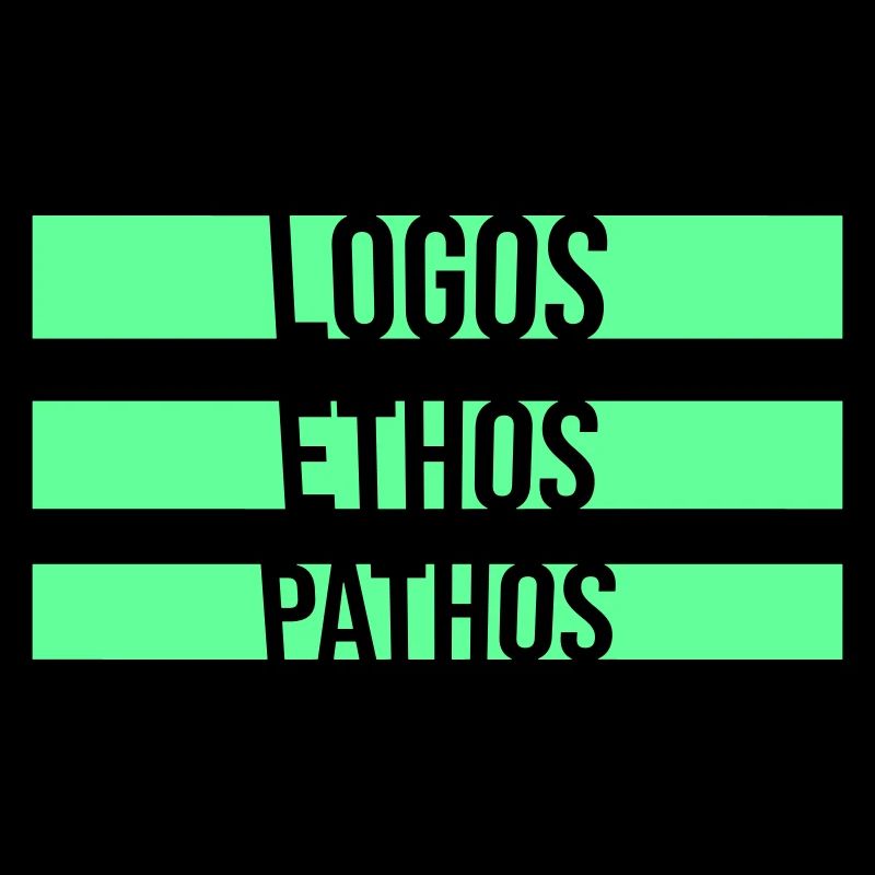 Logos Ethos Pathos Rhetoric Philosophy Student