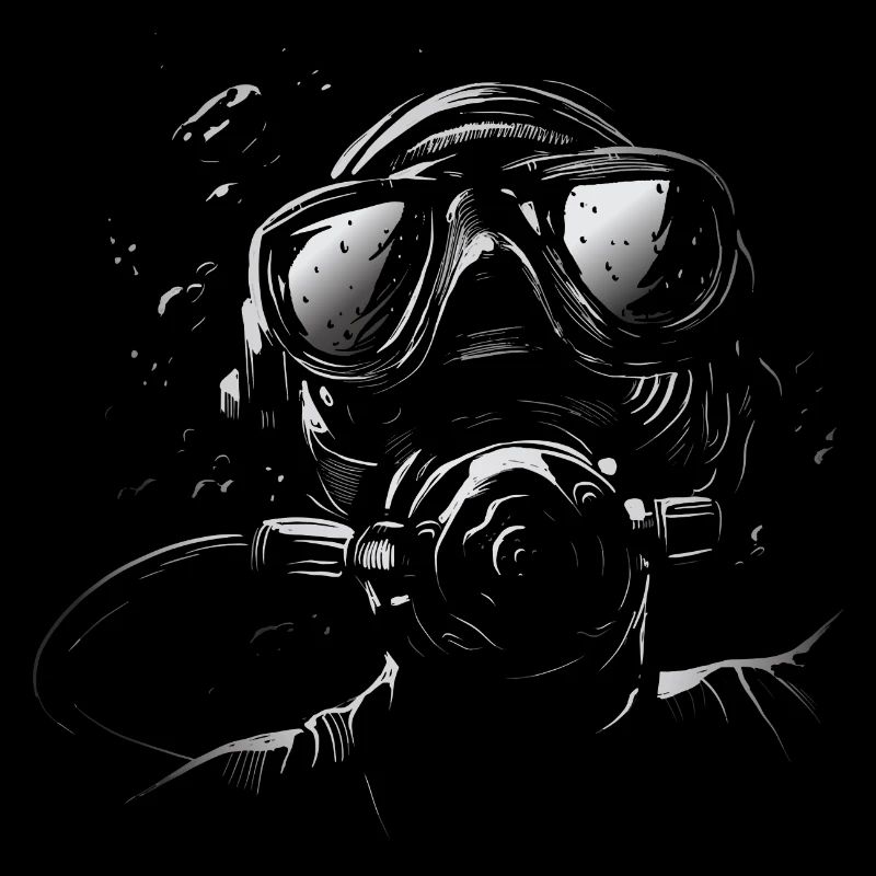 Diving Scuba Diver Gift Dive
