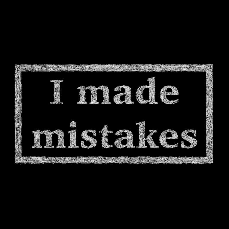 Mistakes - white version