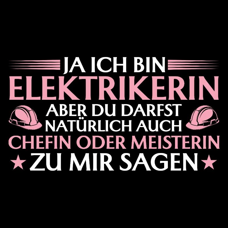 Elekterikerin Chefin oder Meisterin - Handwerkerin