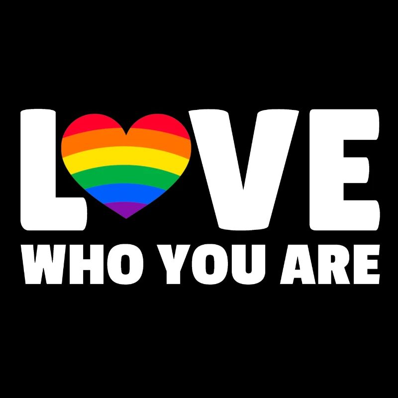 Lgbt. Liebe wer du bist