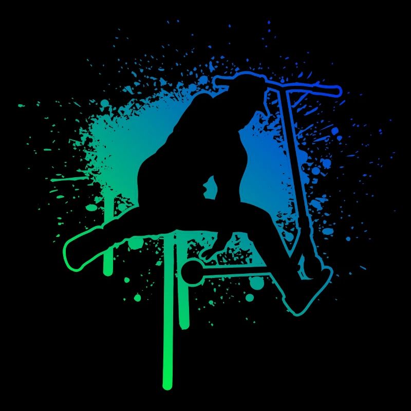 Scooter Stunt Roller Stuntscooter Herren