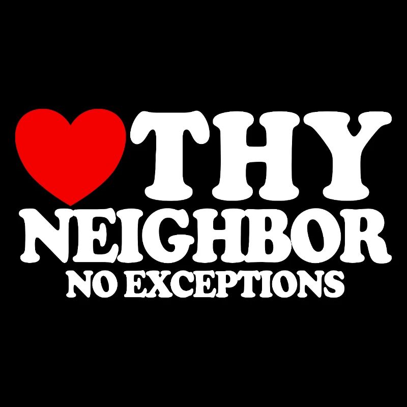 Aimez votre prochain – sans exception. Christian