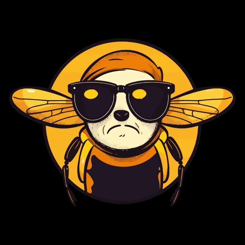 Bee Sunglasses Brummer Honey Bee