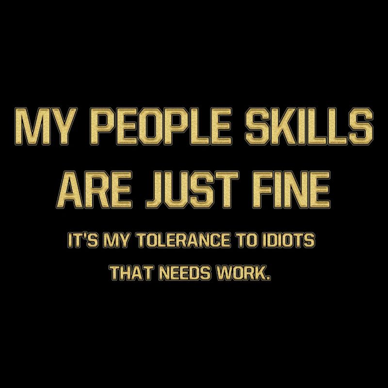 Conception typographique audacieuse d’affirmation de soi