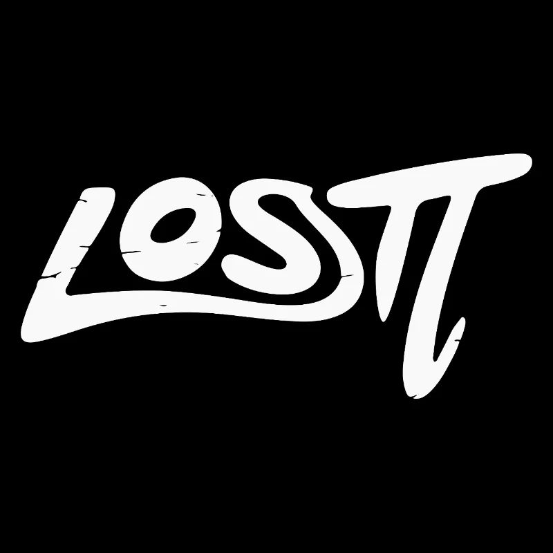 Verlorenes Graffiti-Wortzeichen