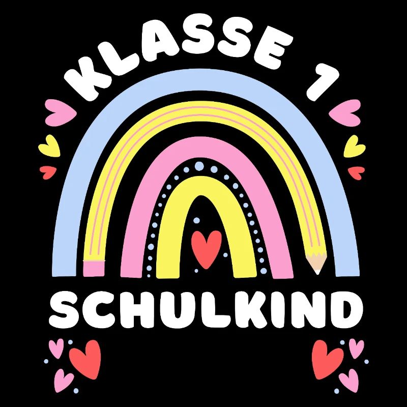 Klasse 1 - Schulkind - mit Namen personalisierbar