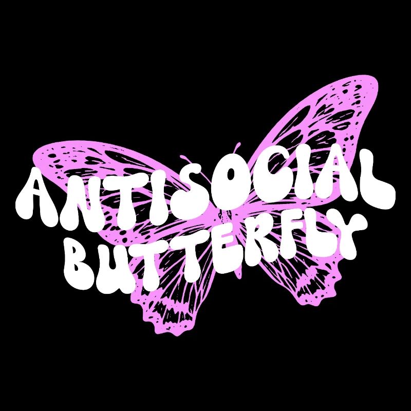 Graphique inspirant de fan papillon