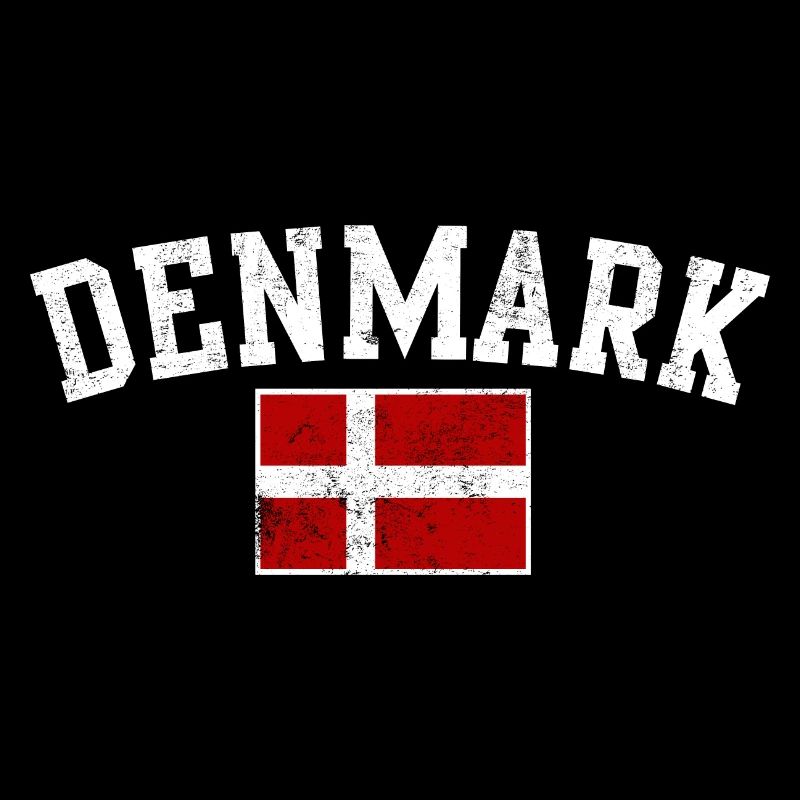 Typographie du drapeau arche du Danemark