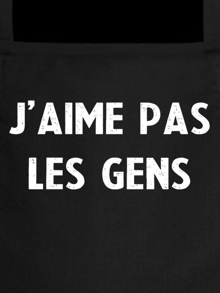 J'aime pas les gens