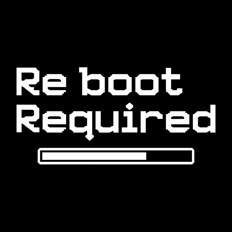 Reboot Required – Retro Gaming Style