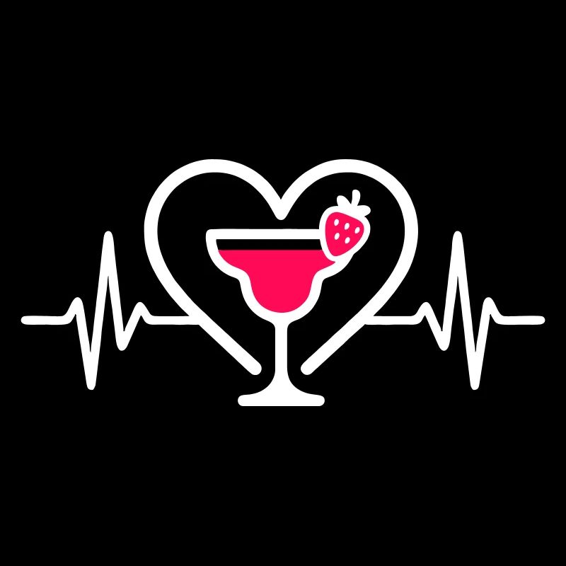Daiquiri Herz-Erdbeer-Cocktail