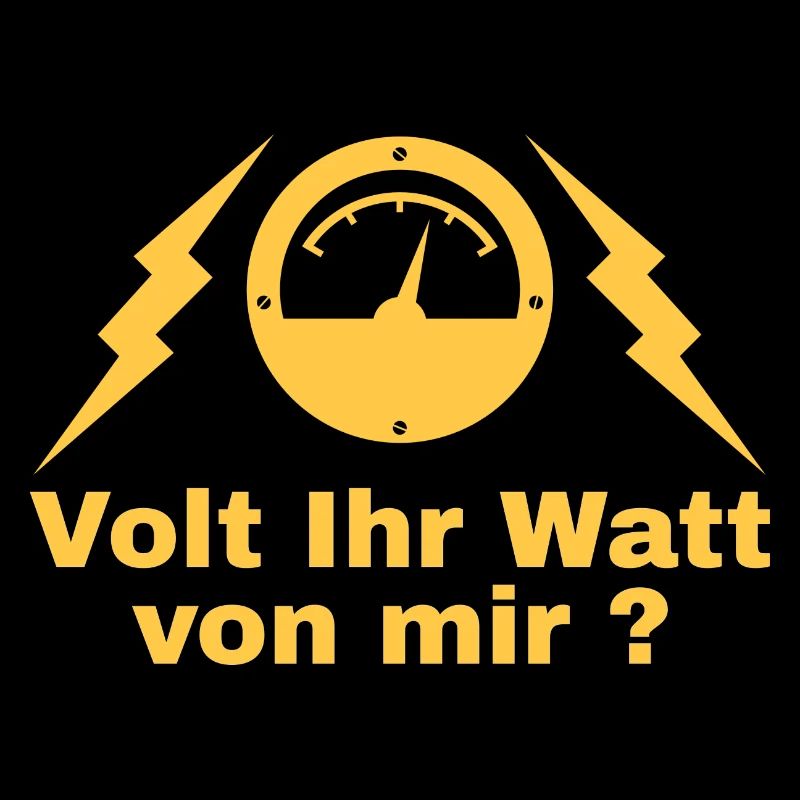Volt Ihr Watt von mir Elektriker Voltmeter