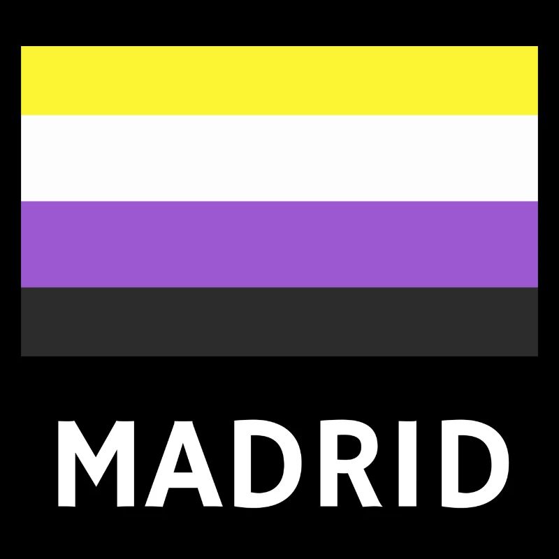 Non binary Pride Flag Madrid