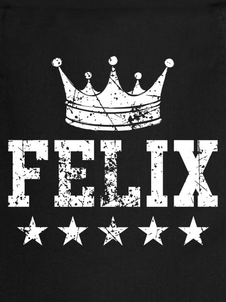 Félix avec couronne