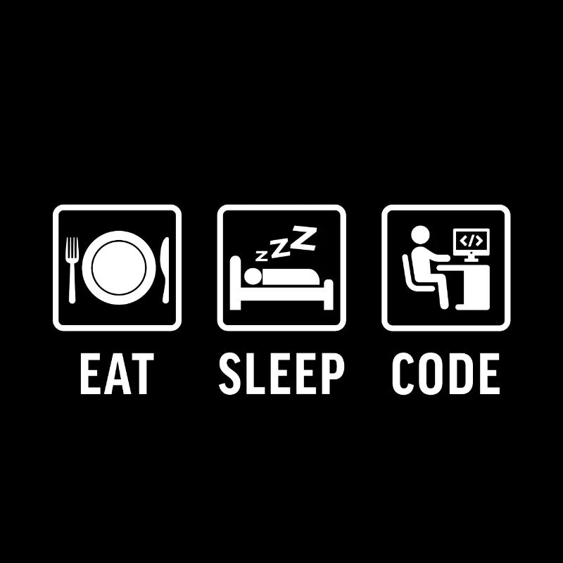 Eat sleep Code t-shirt programming