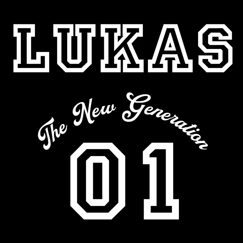 First name Lukas - white