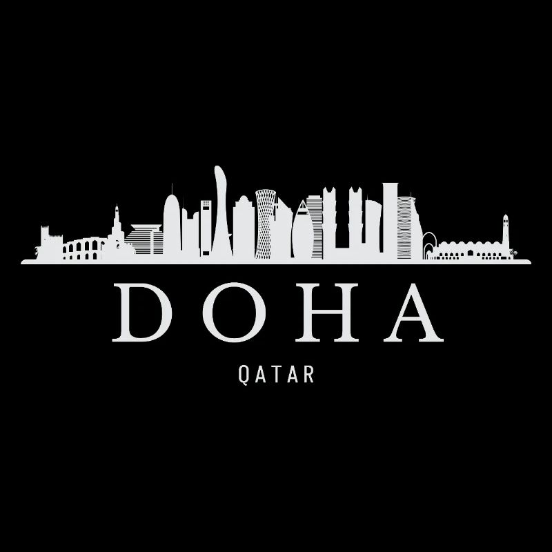 Doha Skyline, Doha Qatar