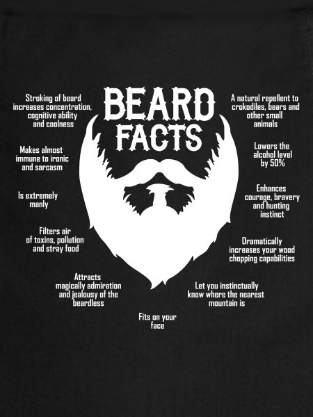 Beard Facts (white)