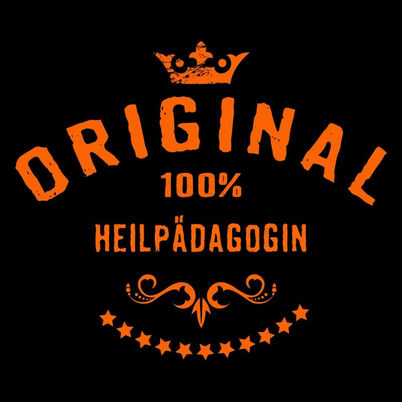 Original 100 Prozent Heilpädagogin - RAHMENLOS