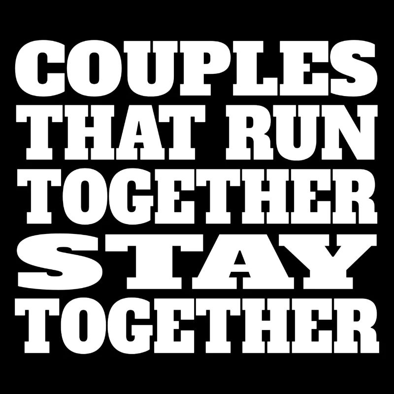 Joggeurs Couples Jogging Couples Running Mariage Running